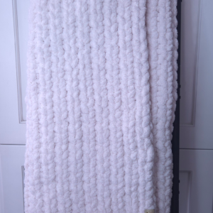 Chunky Hand Knit Blanket